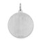 Sterling Silver Rottweiler Disc Charm Pendant Jewelry 26mm x 19mm